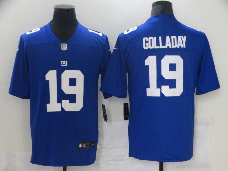 Men New York Giants #19 Golladay Blue Nike Vapor Untouchable Limited NFL Jersey->miami dolphins->NFL Jersey
